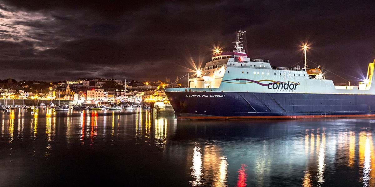 Condor Ferries Freight Booking online
